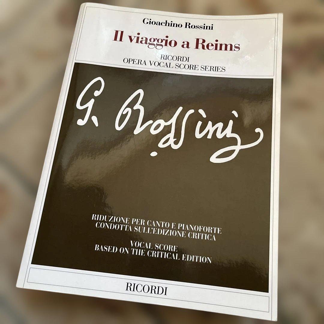 Gioachino Rossini Il ランスへの旅　Vocalスコア