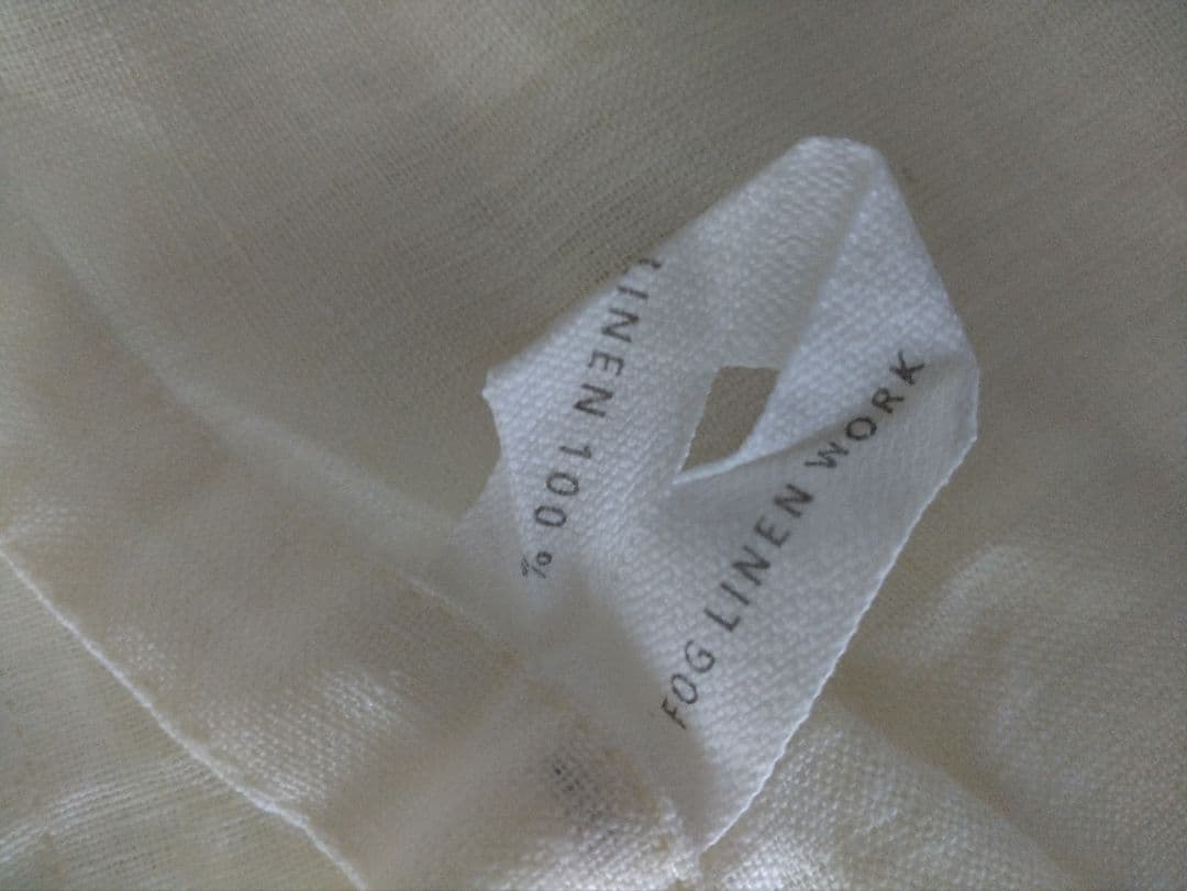 新品未使用★fog linen work(フォグリネンワーク) エプロン