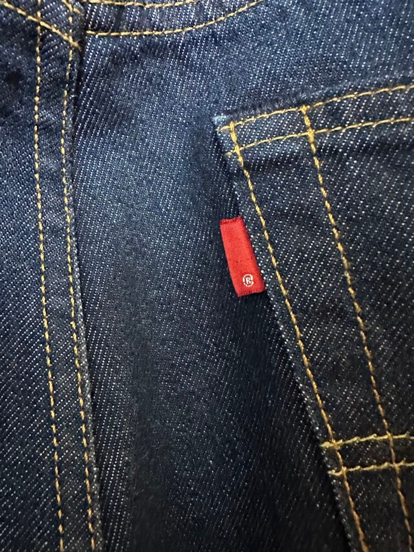 LEVI'S デニムジャケット　501デニムパンツ セットアップ ワンウォッシュ