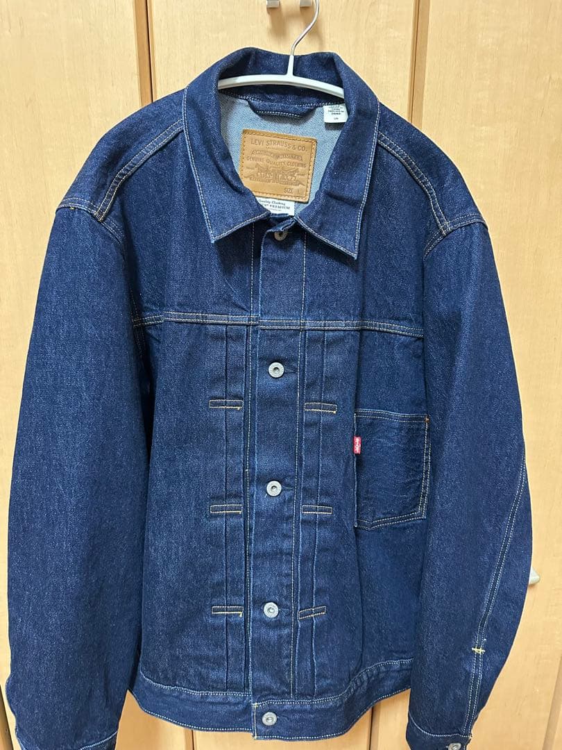LEVI'S デニムジャケット　501デニムパンツ セットアップ ワンウォッシュ