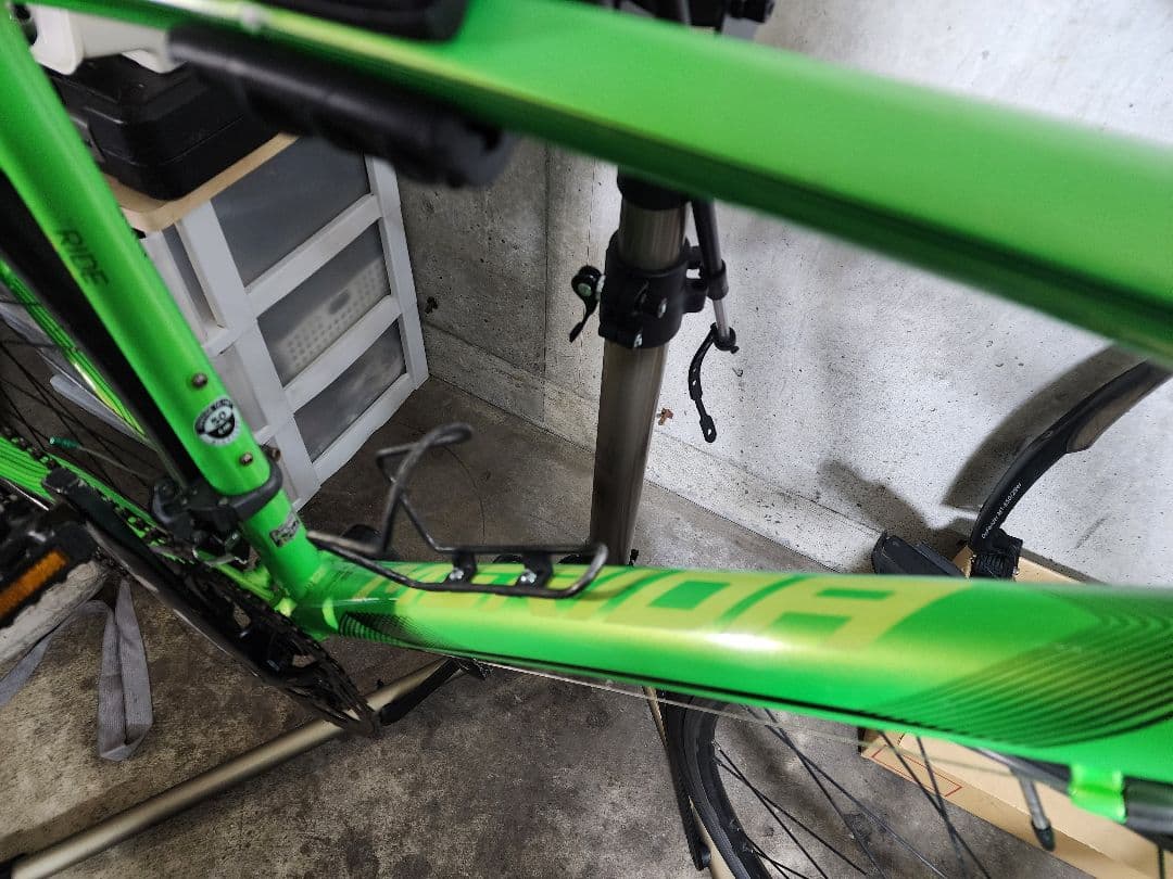メリダグリーン アルミフレーム ロードバイク札幌引き取り限定