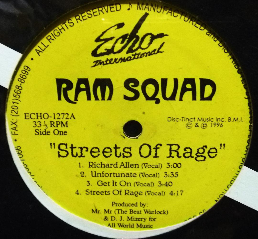 未使用 Ram Squad – Streets Of Rage / レコード