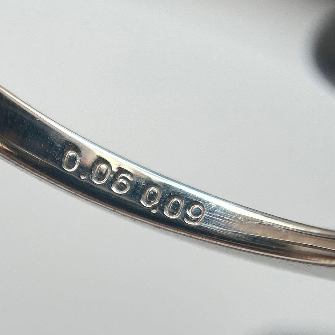 ピンクスピネル　リング　11号　プラチナ900 pt ダイヤ取り巻き
