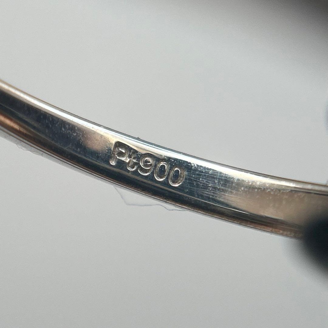 ピンクスピネル　リング　11号　プラチナ900 pt ダイヤ取り巻き