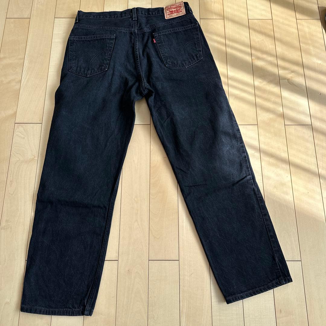 Levi's 550 ブラックデニム W36 L30 即購入お値下げ可