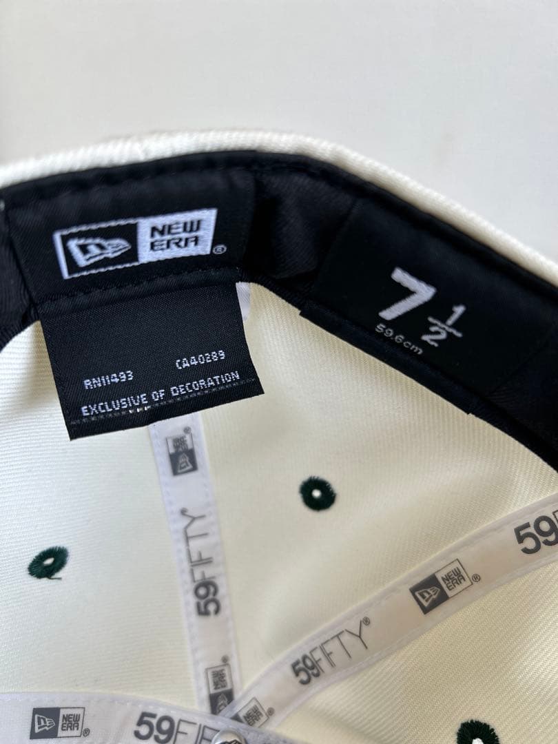 A's キャップ 59FIFTY 7 1/2