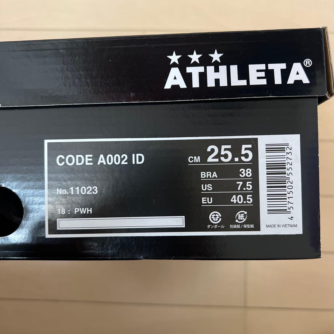 ATHLETA CODE A002 ID 原宿限定 PWH 25.5cm