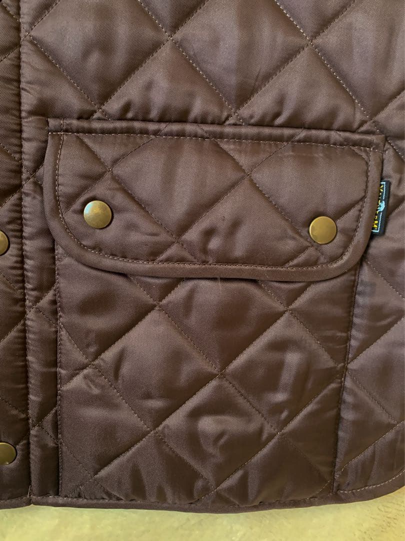 Belstaff ブラウン キルティングベスト