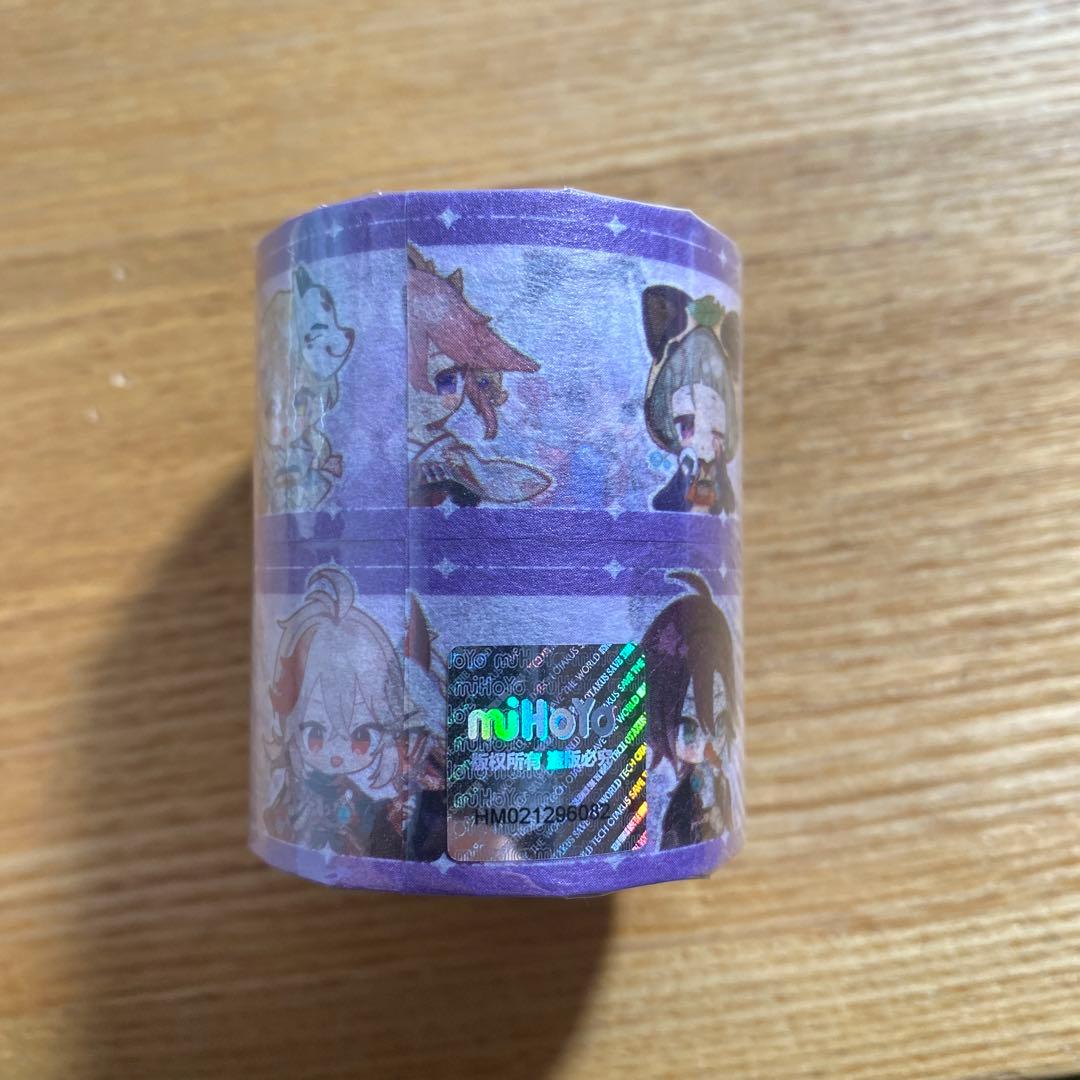 原神　スイパラ　マスキングテープセット　モンド　璃月　稲妻