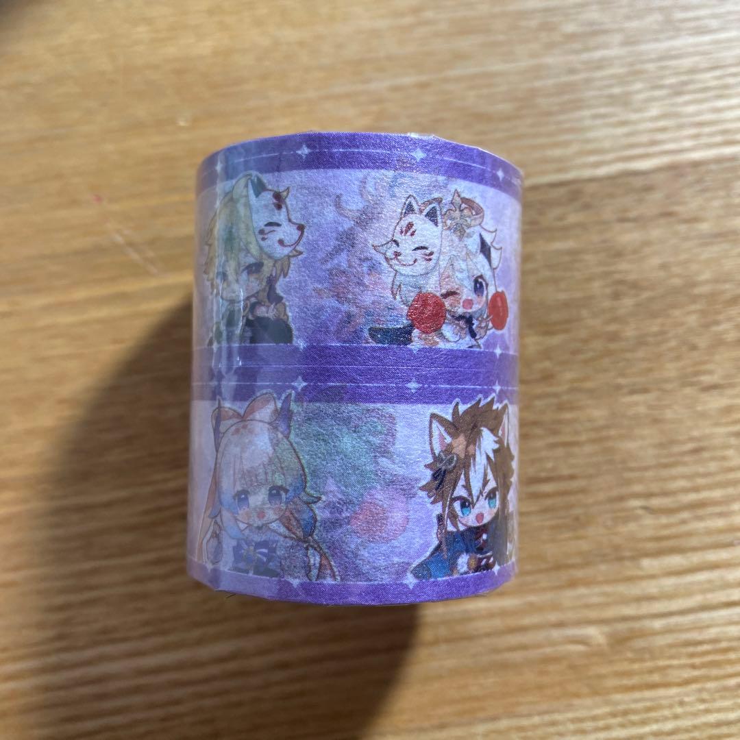 原神　スイパラ　マスキングテープセット　モンド　璃月　稲妻