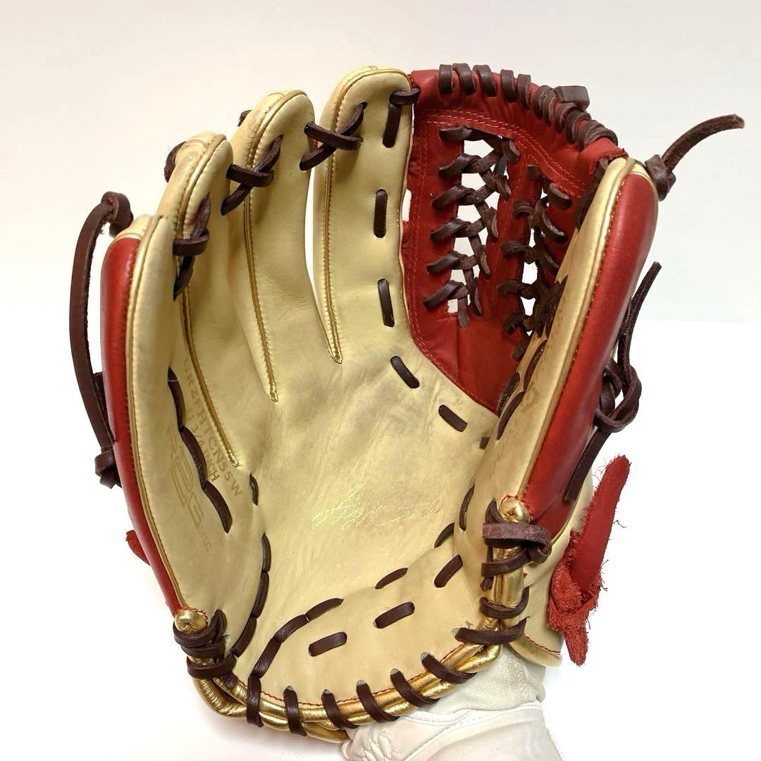 ✨美品✨Rawlings ローリングス 内野手用 左投げ キャメル レッド