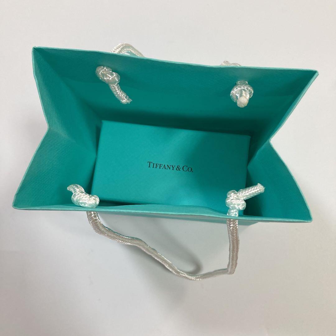 極美品　ティファニー　ピアスケース　空箱　現行品　ブルーボックス
