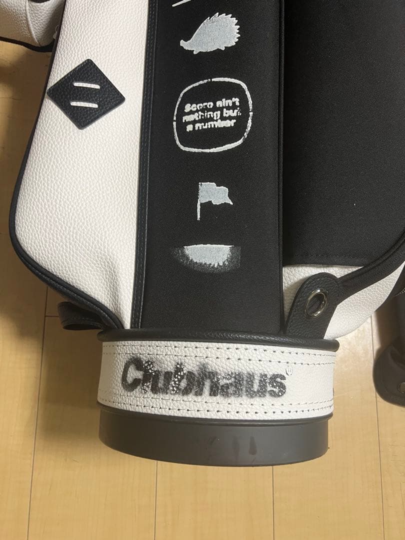 clubhaus× × JONES キャディバッグ　ステンシルカスタム　1点物