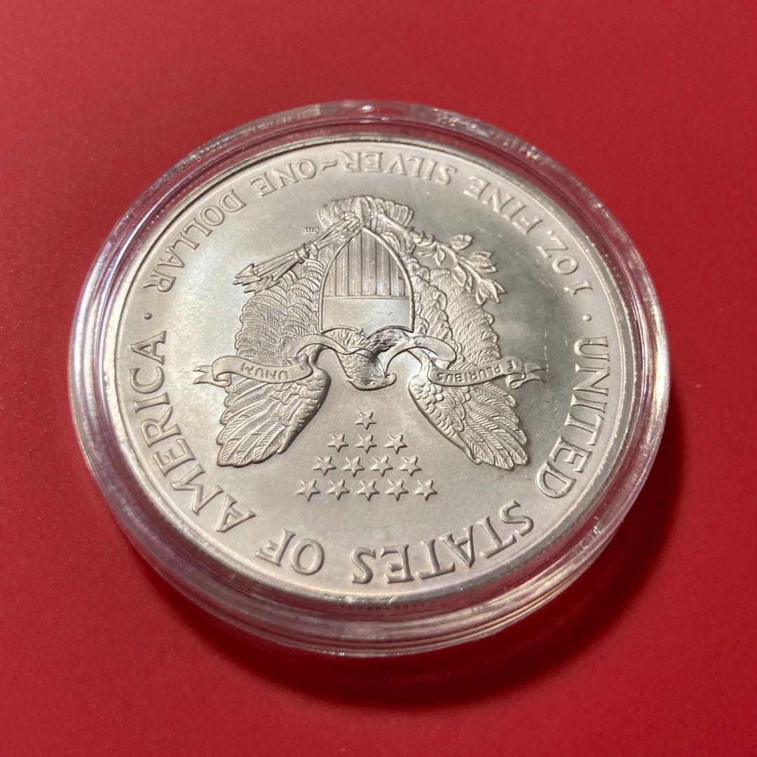 アメリカ　イーグル銀貨　1オンス　31.2g　2005　ケース付