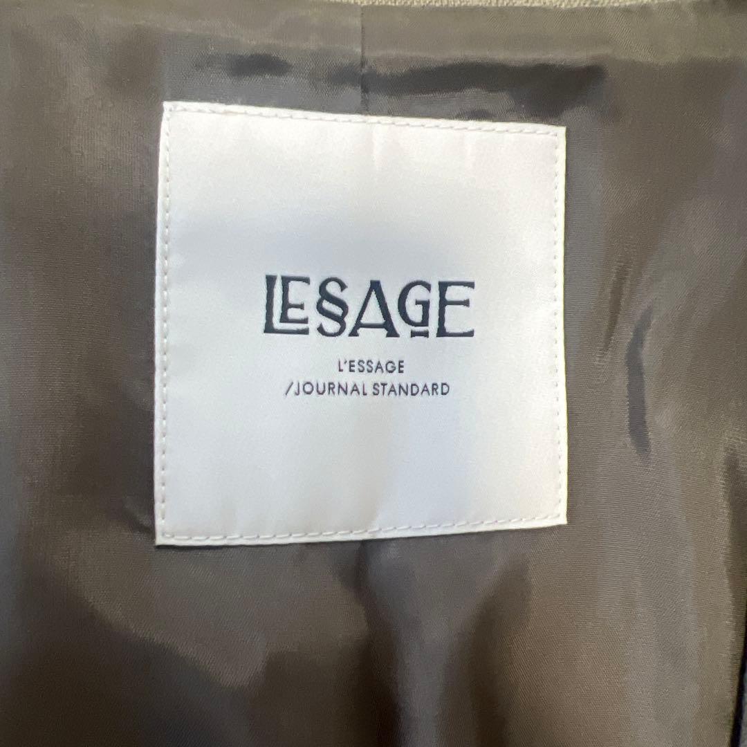 JOURNAL STANDARD L’essage リネンドルマンジャケット 麻