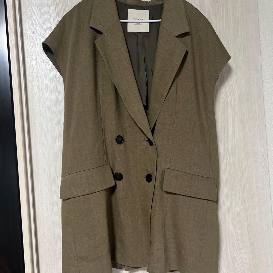 JOURNAL STANDARD L’essage リネンドルマンジャケット 麻