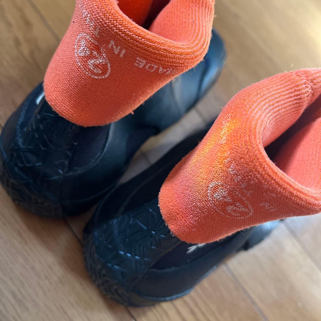 X-SOCKS サーフィン用 ネオプレンブーツ ブラック/オレンジ