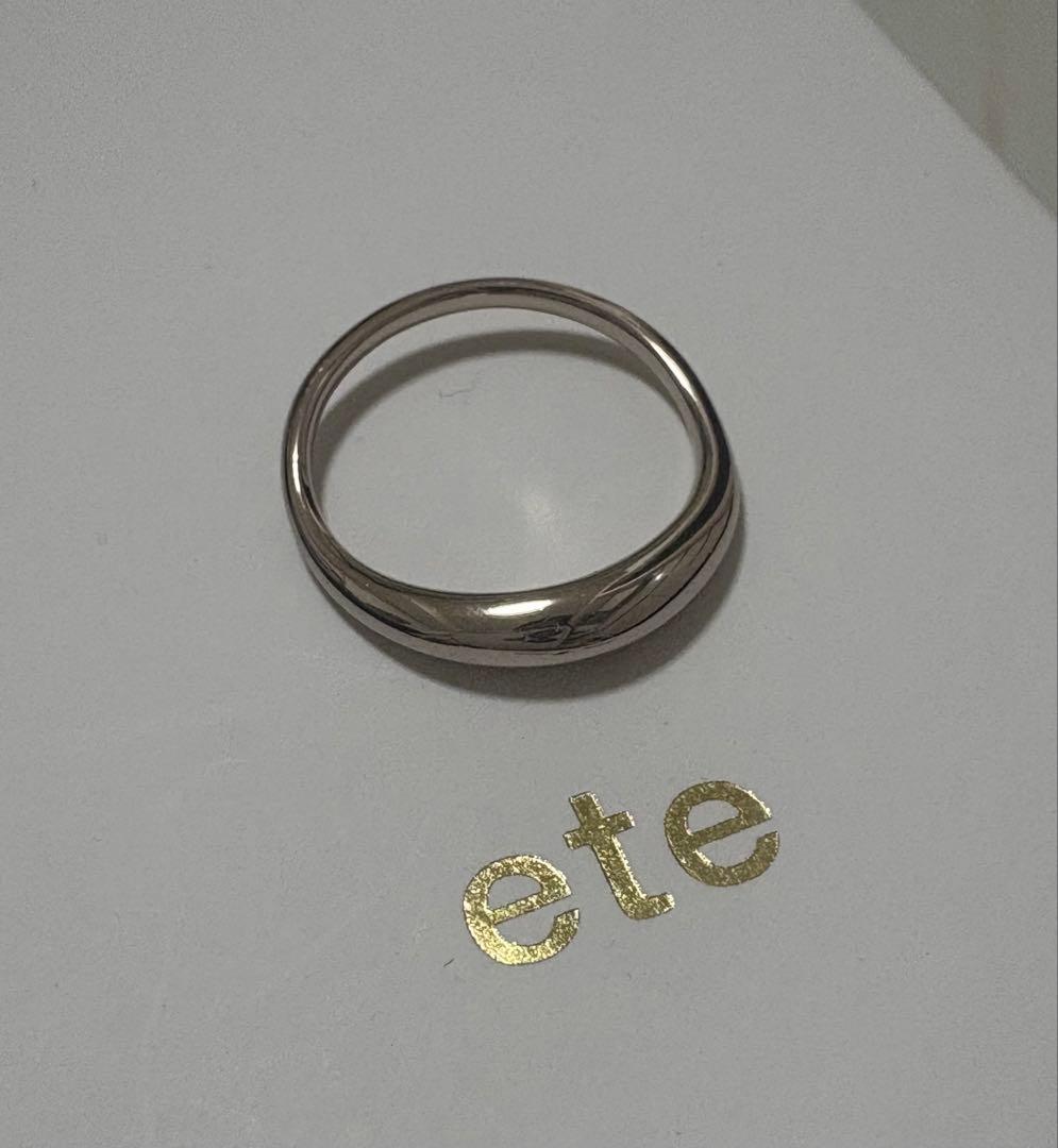 ete ONLINE Limitedクレセントムーン リング