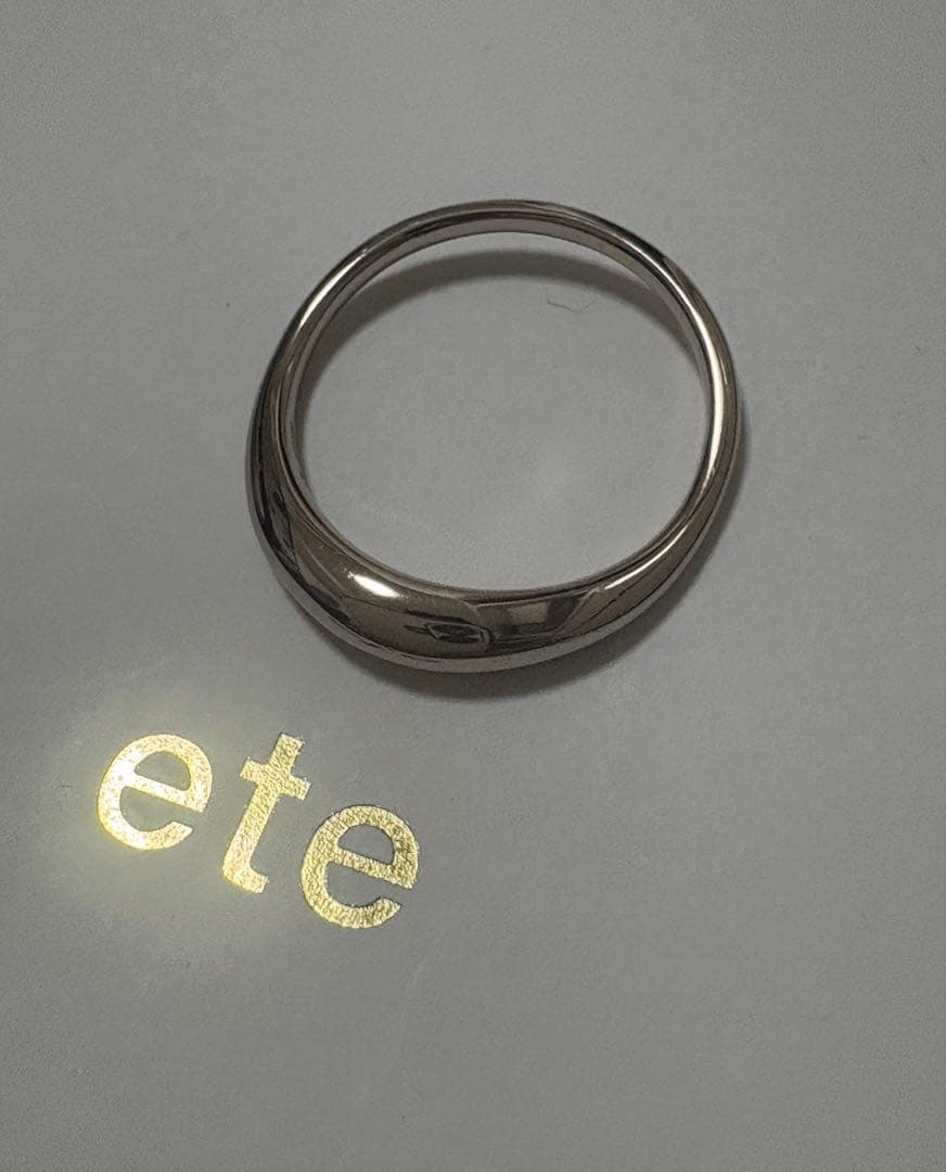 ete ONLINE Limitedクレセントムーン リング