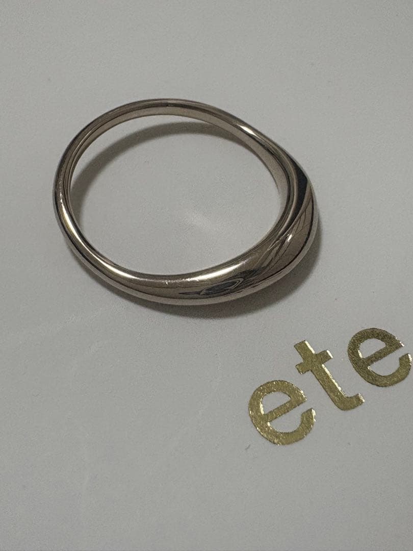ete ONLINE Limitedクレセントムーン リング
