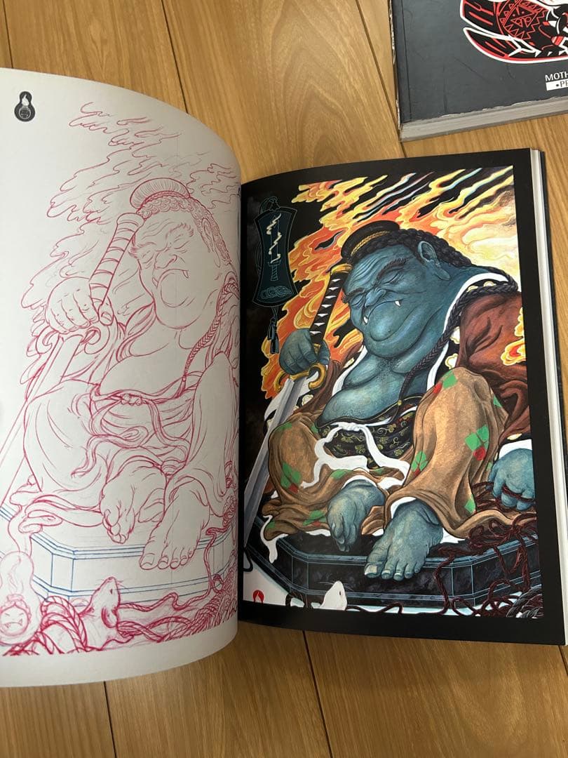 3冊タトゥースケッチブック Tattoo Sketchbook