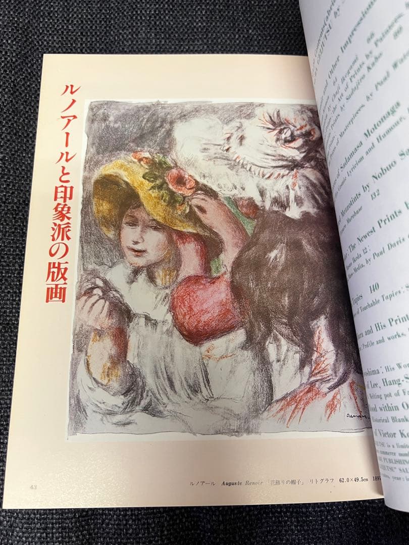 版画藝術29号(1980春) 大橋成行オリジナル版画付 サイン入 アート本