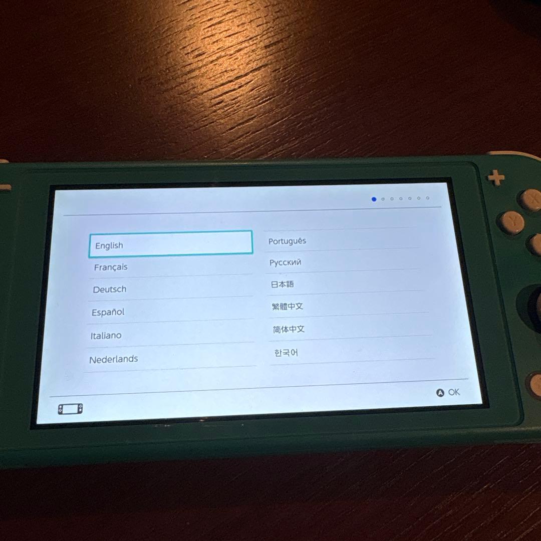 【早いもん勝ち】Nintendo Switch Lite ライトグリーン