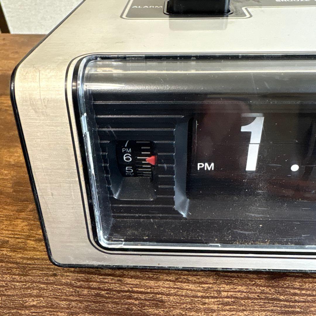 【昭和レトロ】CITIZEN　シチズン　電池式パタパタ時計　S63当時物