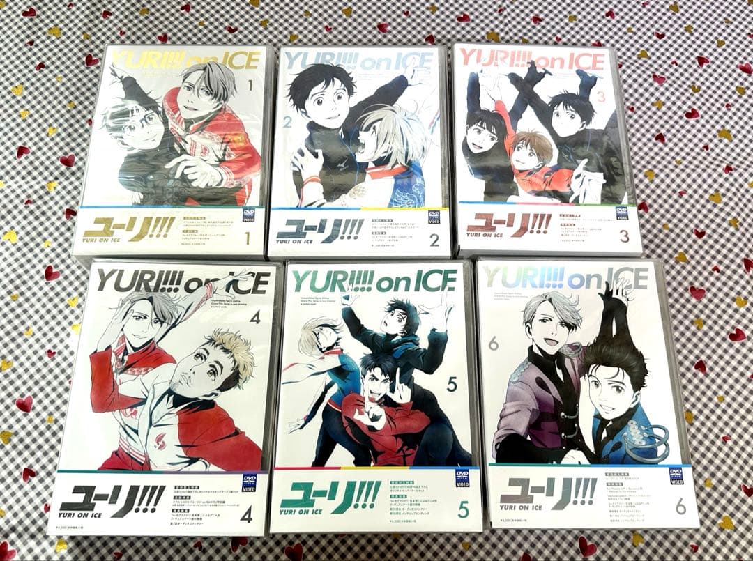 【新品未開封】ユーリ!!! on ICE DVD 1-6巻セット