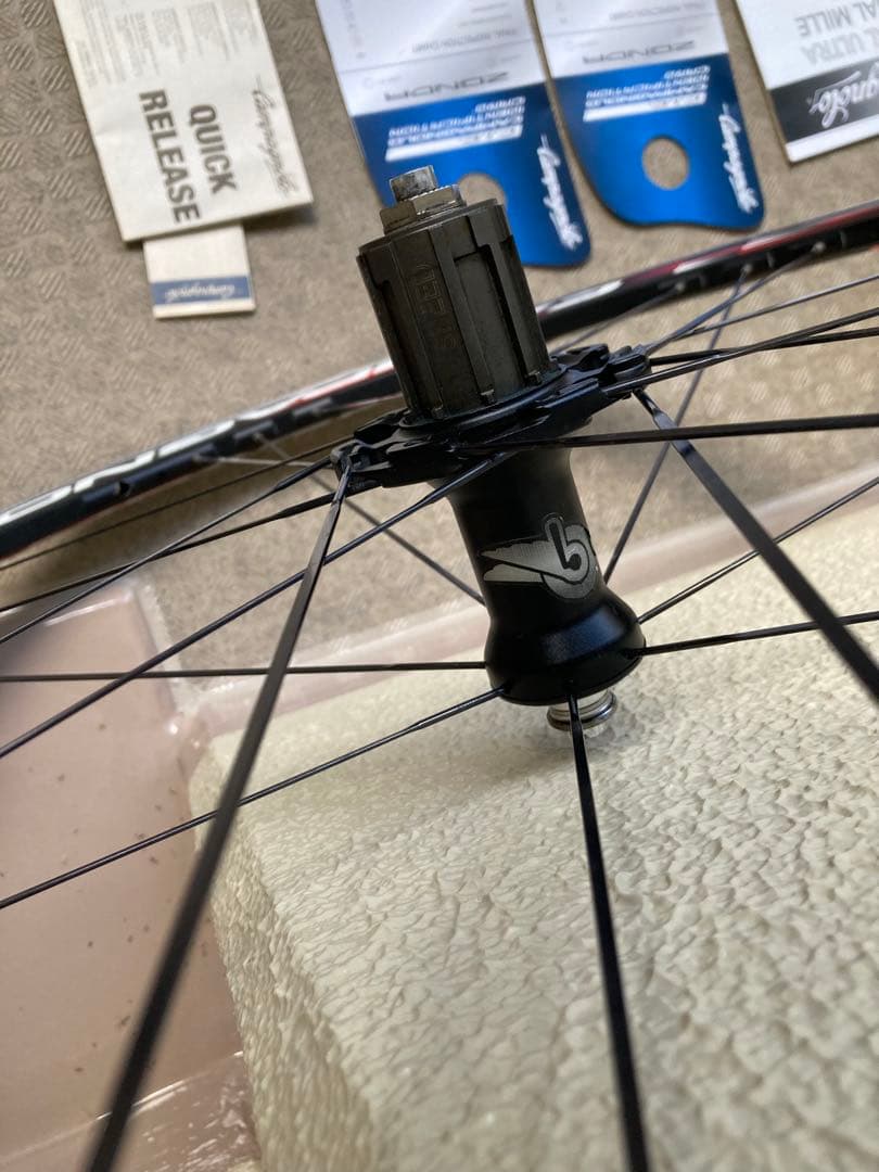 v*s様 ジャンク　Campagnolo Zonda c15 前後ホイールセット