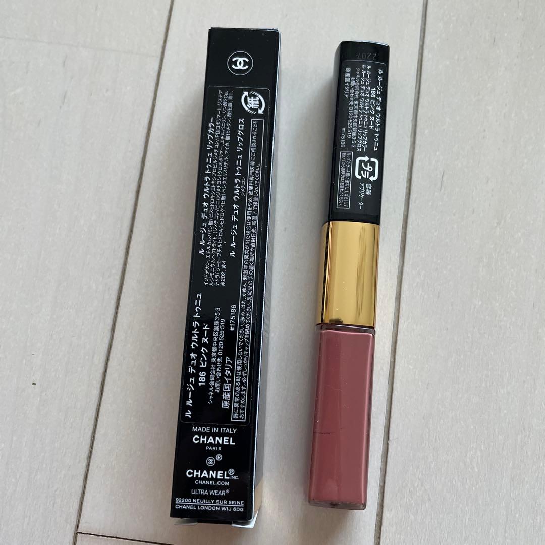 リップグロス CHANEL LE ROUGE DUO ULTRA TENUE 186
