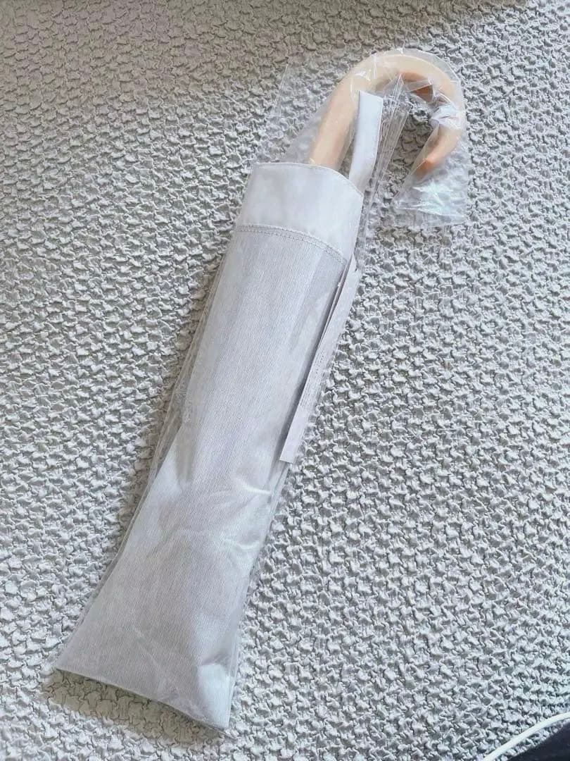 サンバリア100 タグ付き 2段 コンビ moku グレー 木曲がり手元 日傘
