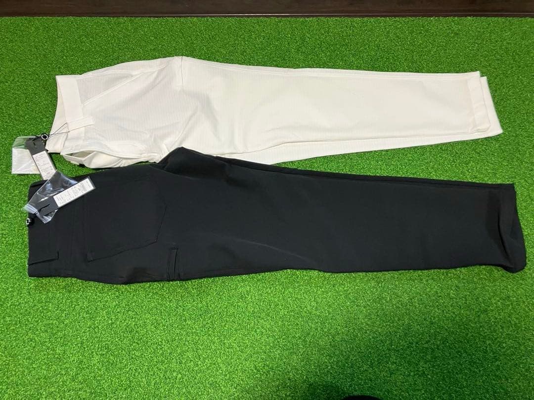GDOオリジナル裏起毛パンツ ウェスト：78-80cm レングス：73cm 白黒