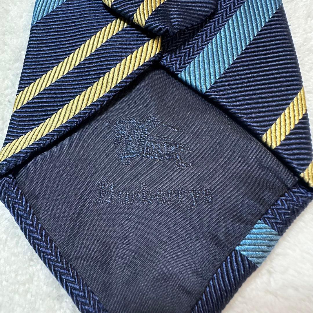 【新品・廃盤】Burberrys シルク100% ネクタイ ストライプ
