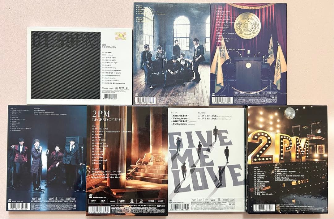 【希少】2PM CD アルバム 7枚セット　まとめ売り　DVD 2010〜