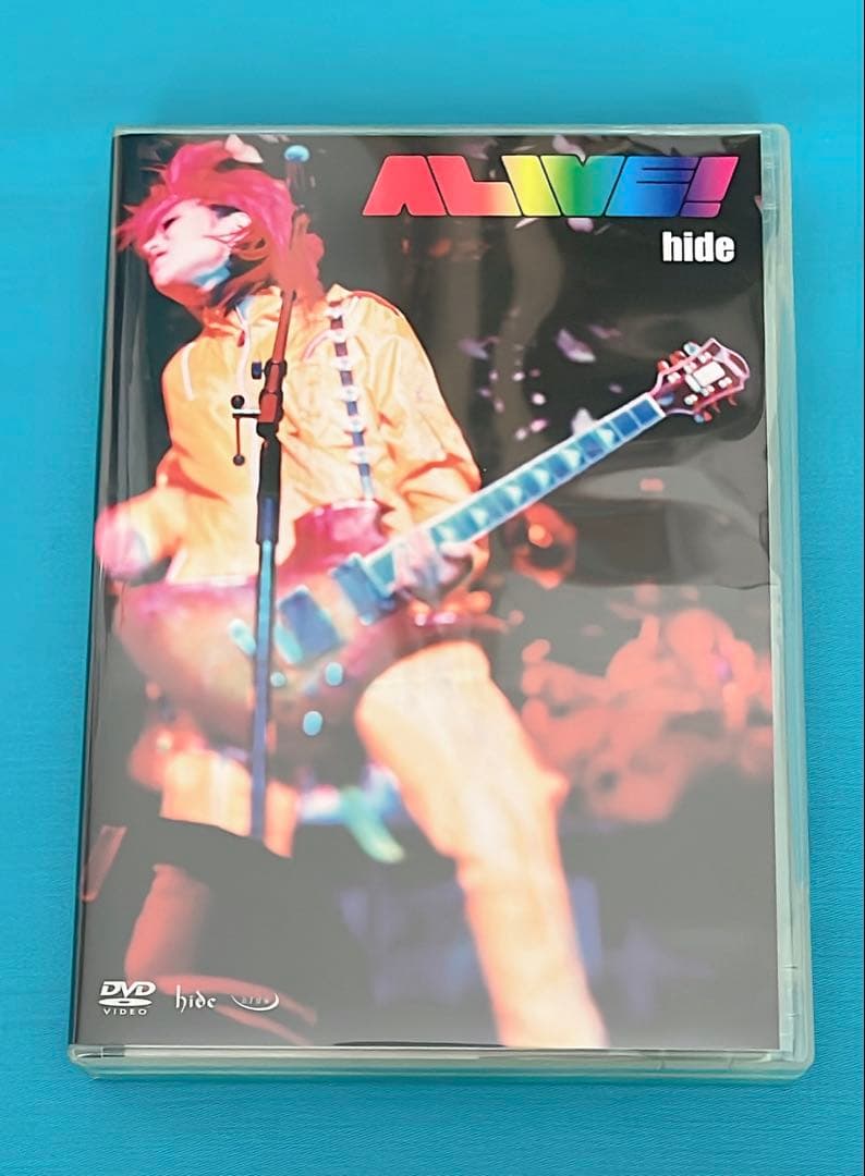 ALIVE! hide DVD 3枚組　初回盤特典付き