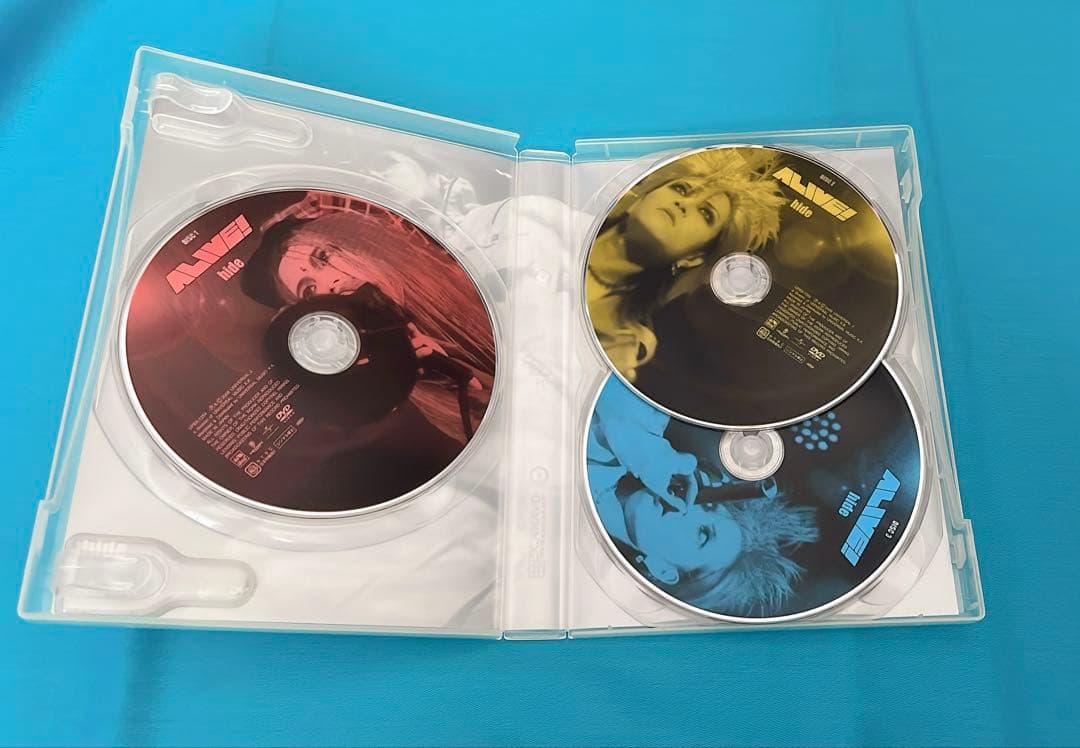 ALIVE! hide DVD 3枚組　初回盤特典付き