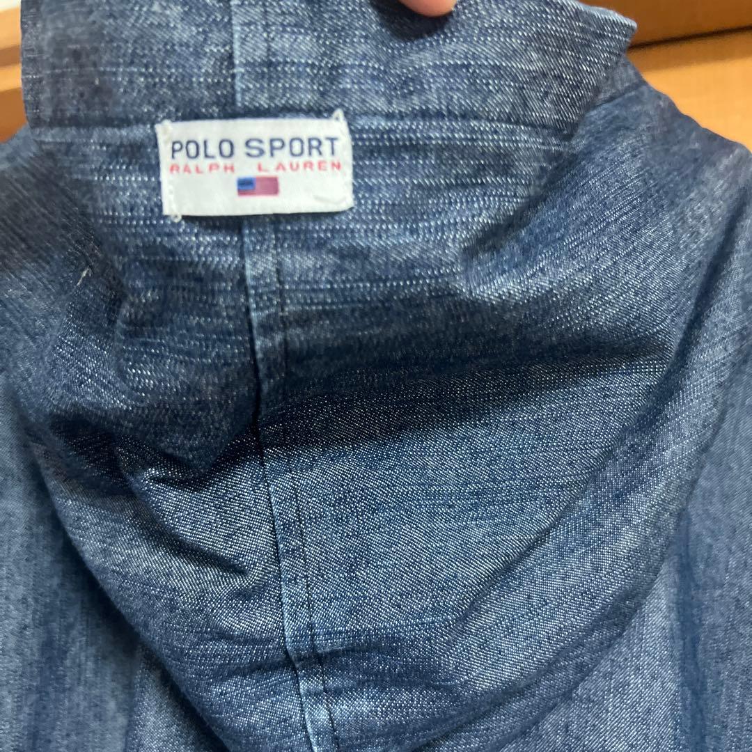 POLO SPORT フード付きデニムジャケット