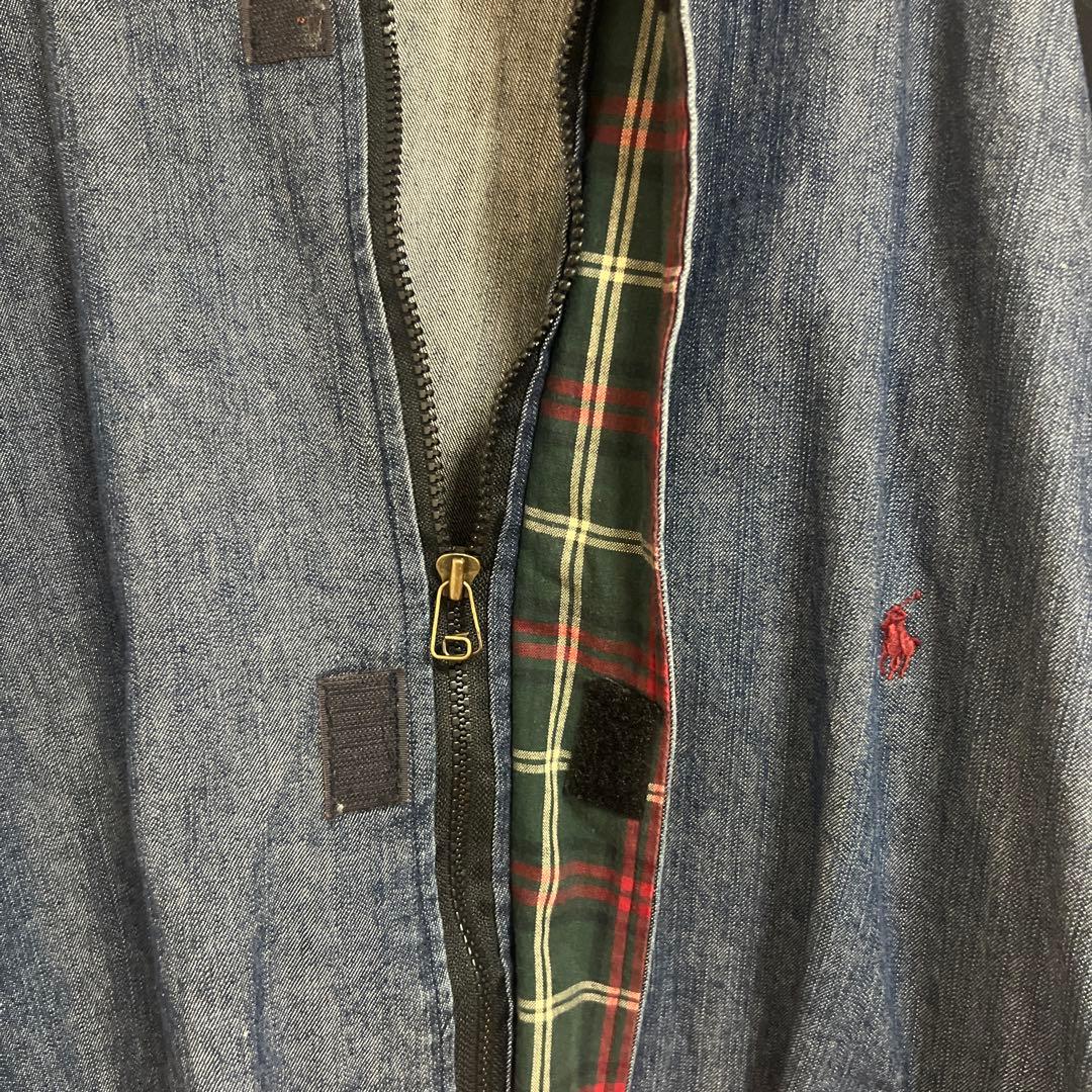 POLO SPORT フード付きデニムジャケット