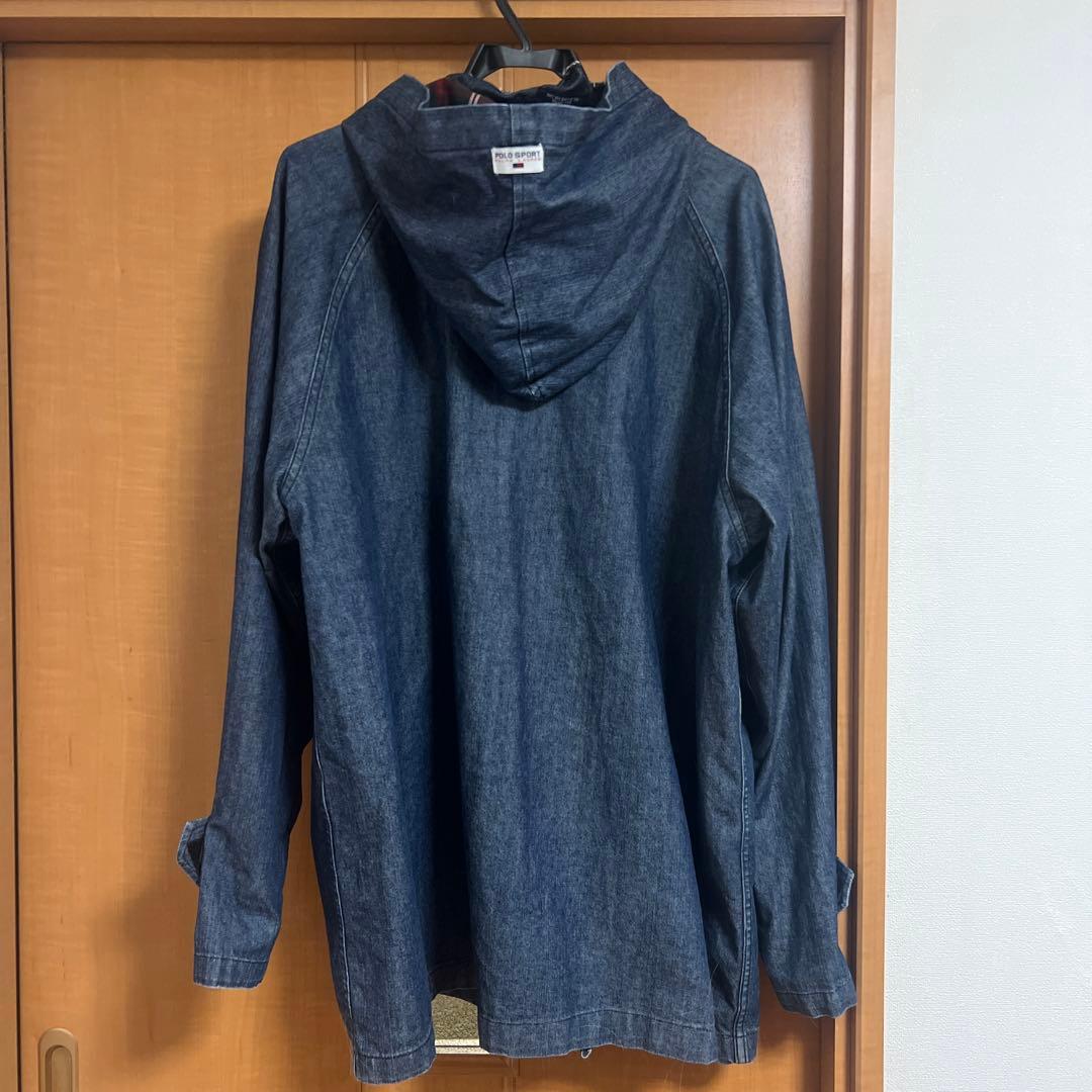 POLO SPORT フード付きデニムジャケット
