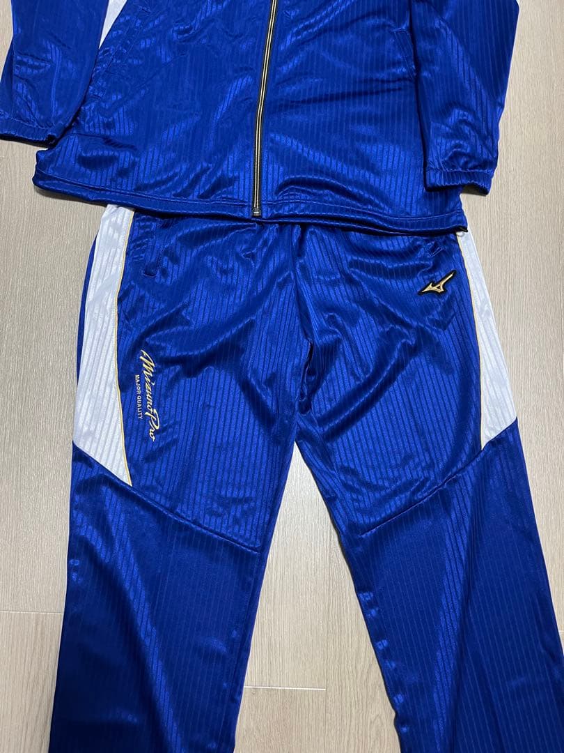 美品！MIZUNOミズノプロ ウォームアップ ジャージ 薄手 上下セット 2XO