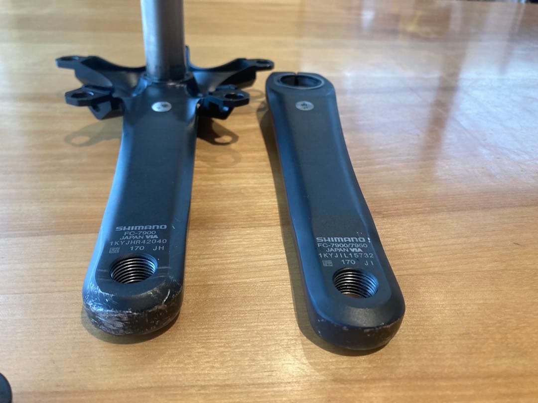 パーツ DURA-ACE FC-7900 7950 wolf tooth 38t
