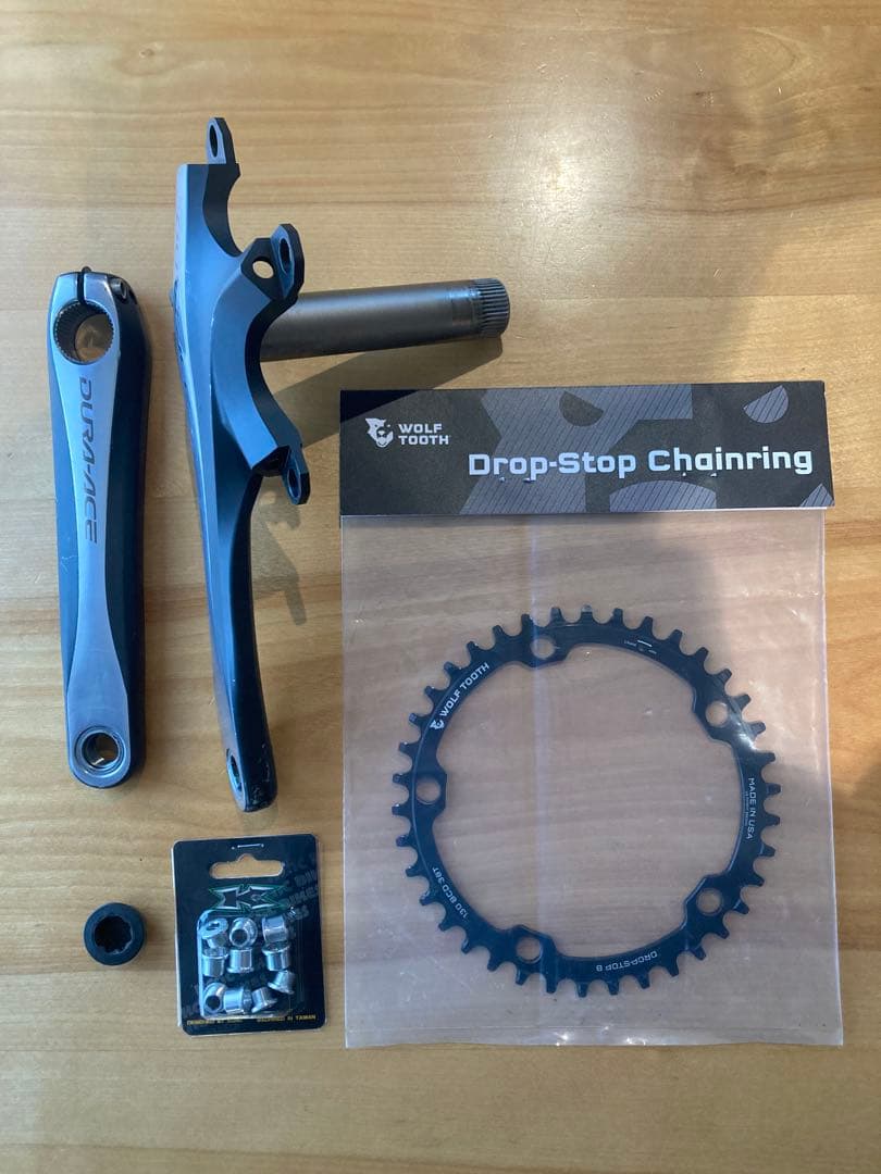パーツ DURA-ACE FC-7900 7950 wolf tooth 38t
