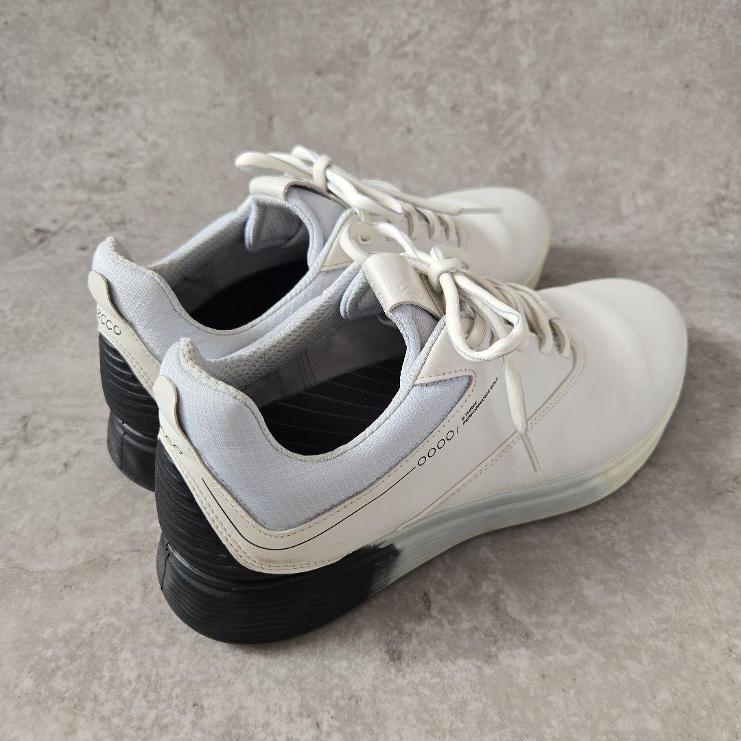 ECCO S-THREE ゴルフシューズ メンズ 防水 スパイクレス レザー
