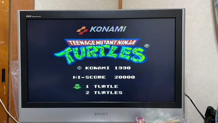 ティーンエージミュータントニンジャタートルズ ファミコンソフト