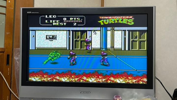 ティーンエージミュータントニンジャタートルズ ファミコンソフト
