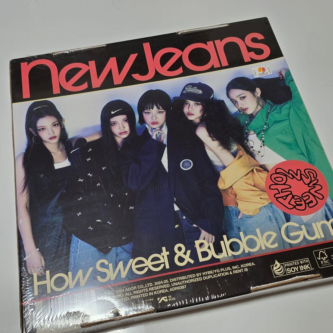 NewJeans How Sweet 特典トレカ ステッカー aladin