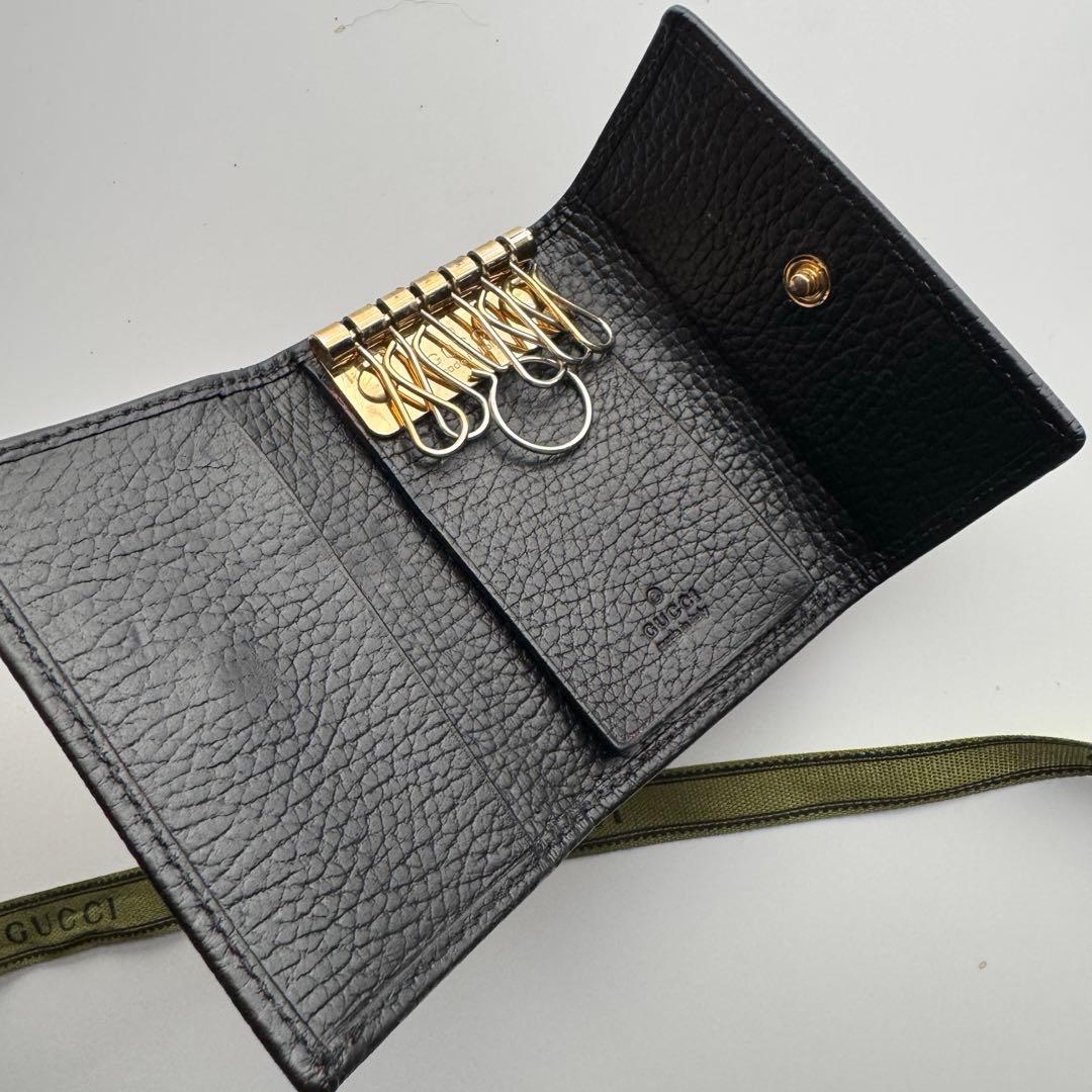 【美品】 257 GUCCI グッチ マーモント キーケース