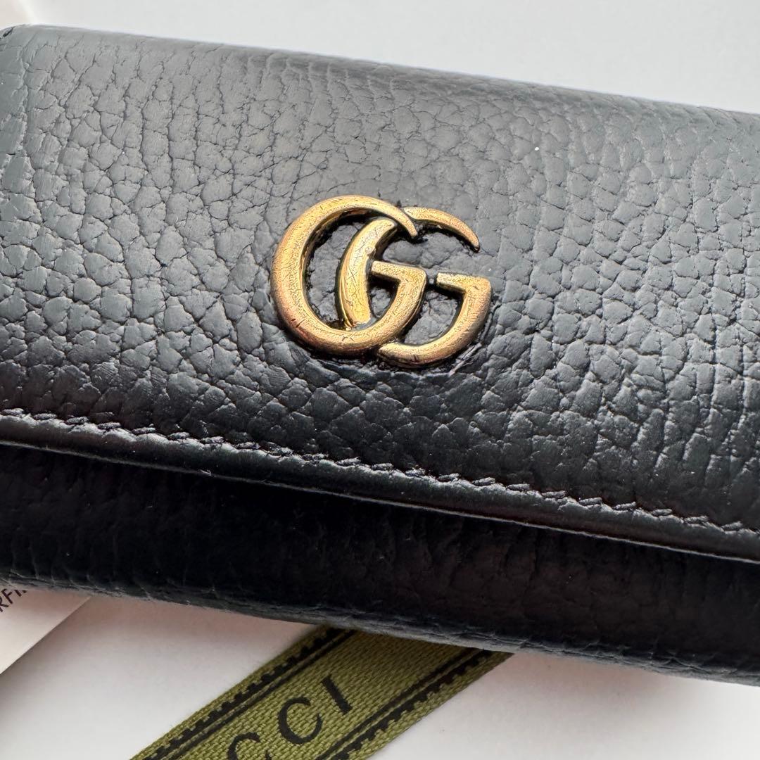 【美品】 257 GUCCI グッチ マーモント キーケース