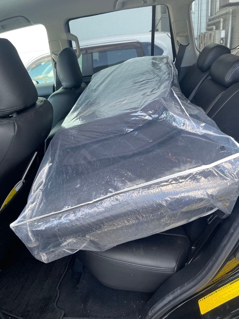 SHINKE 車中泊マット173cm x 135cmコットンタイプ段差マット付属